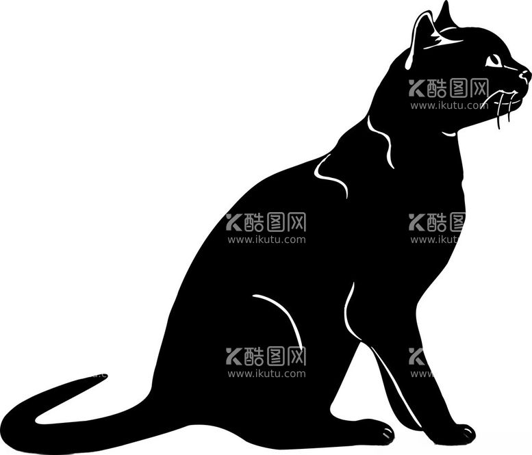 编号：95225512160456061315【酷图网】源文件下载-卡通手绘猫