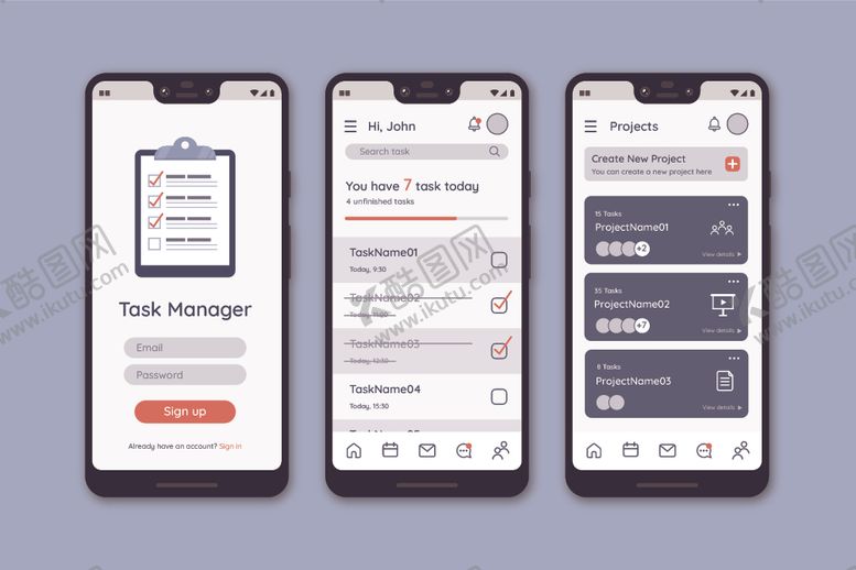 编号：21683009171623074082【酷图网】源文件下载-UI首页UI图标UI标志