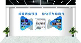 网络公司文化墙