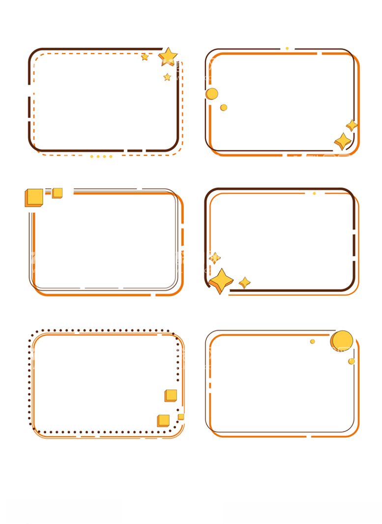 编号：52161903202303089567【酷图网】源文件下载-卡通边框