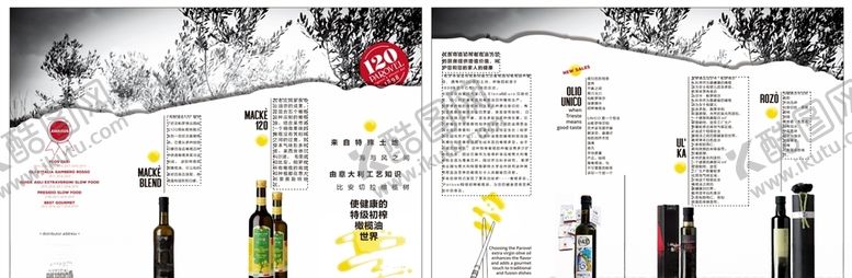 编号：44315509240722306109【酷图网】源文件下载-帕罗维橄榄油红酒中文DM