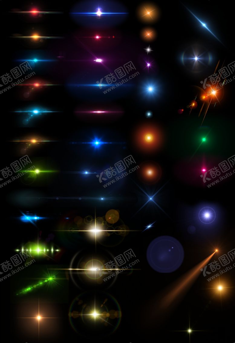 编号：83985610210431426006【酷图网】源文件下载-星光光晕光效光芒