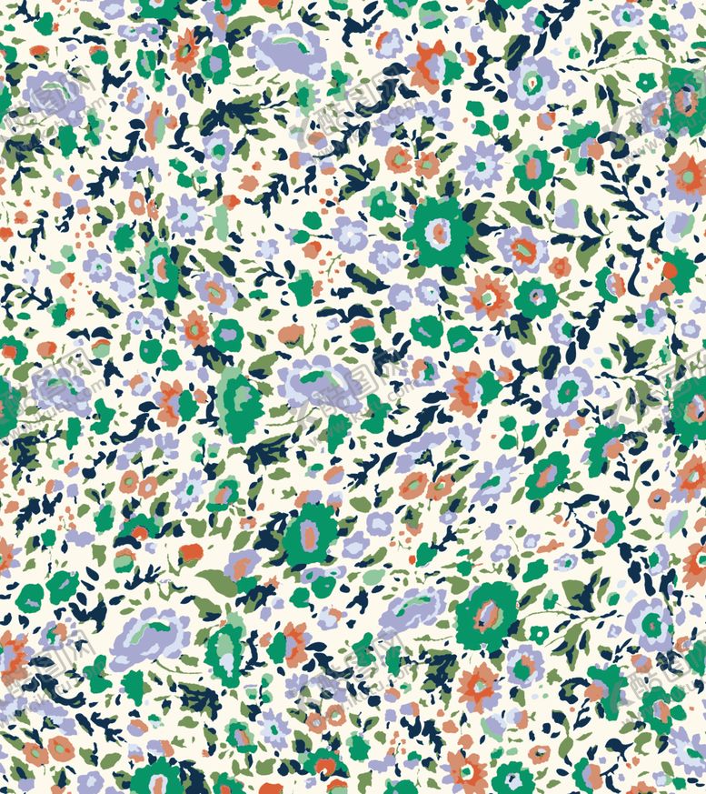 编号：58036309190634525893【酷图网】源文件下载-绿色碎花