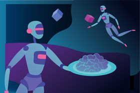 现代科技插画