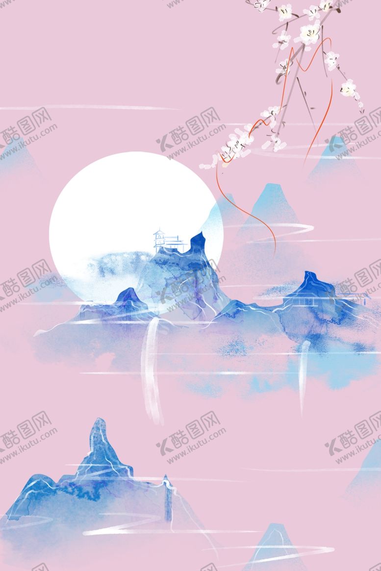 编号：93615505160922483704【酷图网】源文件下载-水墨画
