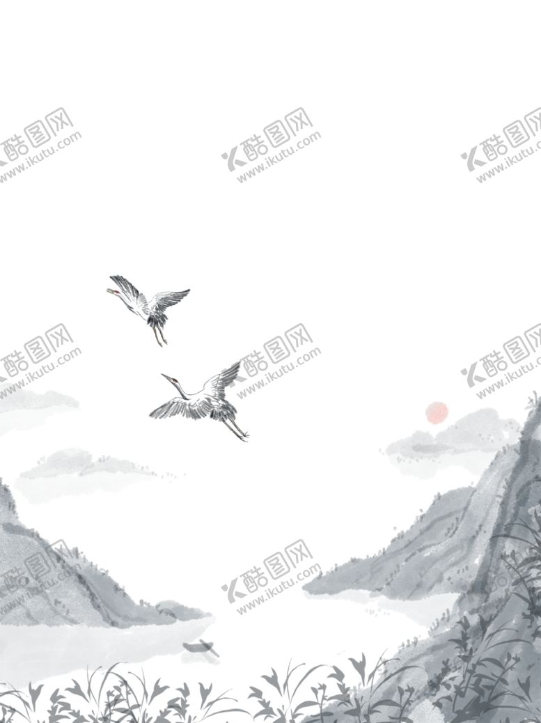 编号：59310712102136506391【酷图网】源文件下载-水墨画图片山水风景中国风
