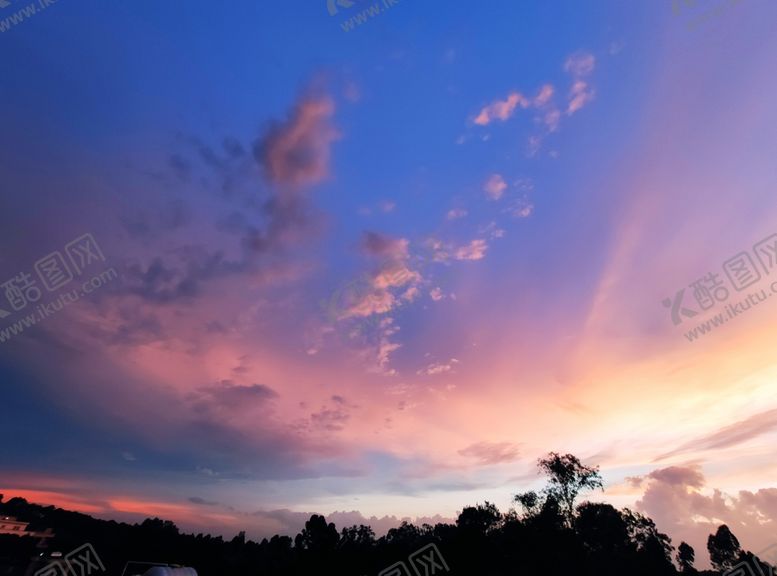 编号：34073509151054183900【酷图网】源文件下载-傍晚天空