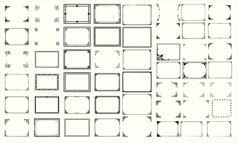 编号：83235012100213422288【酷图网】源文件下载-边框