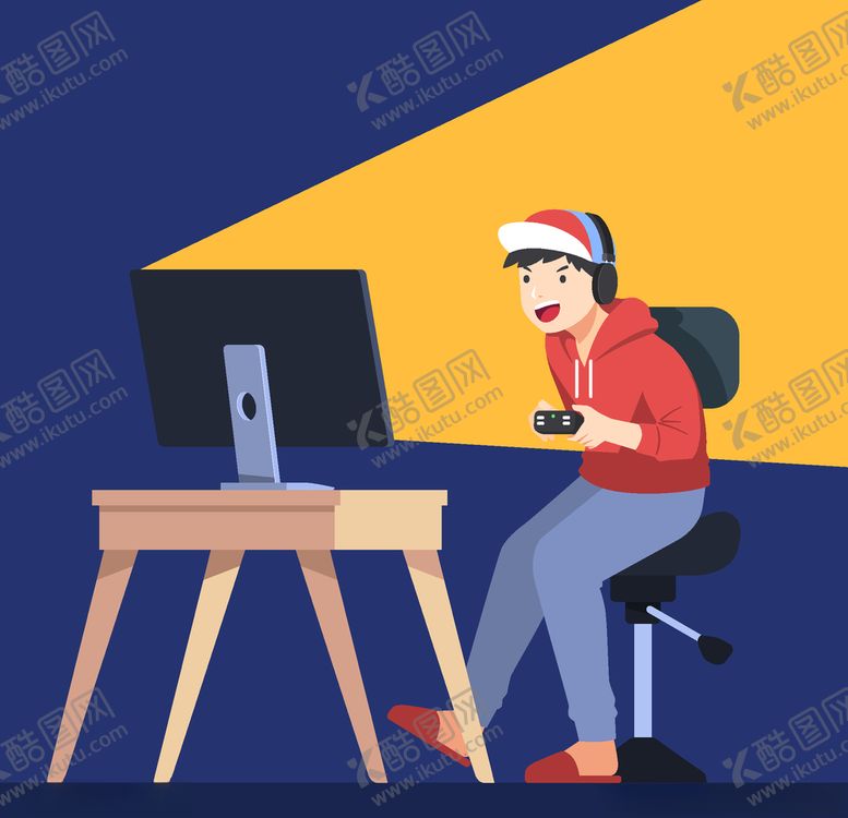 编号：24722809271927309614【酷图网】源文件下载-矢量网络游戏人物