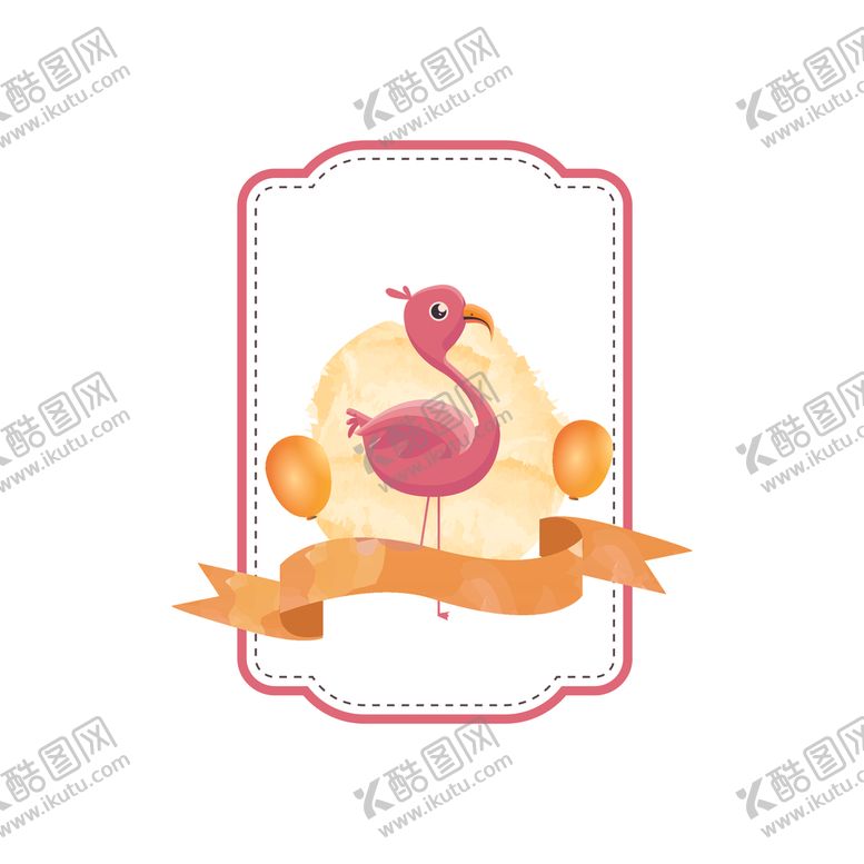 编号：82147207040225507276【酷图网】源文件下载-卡通动物卡片