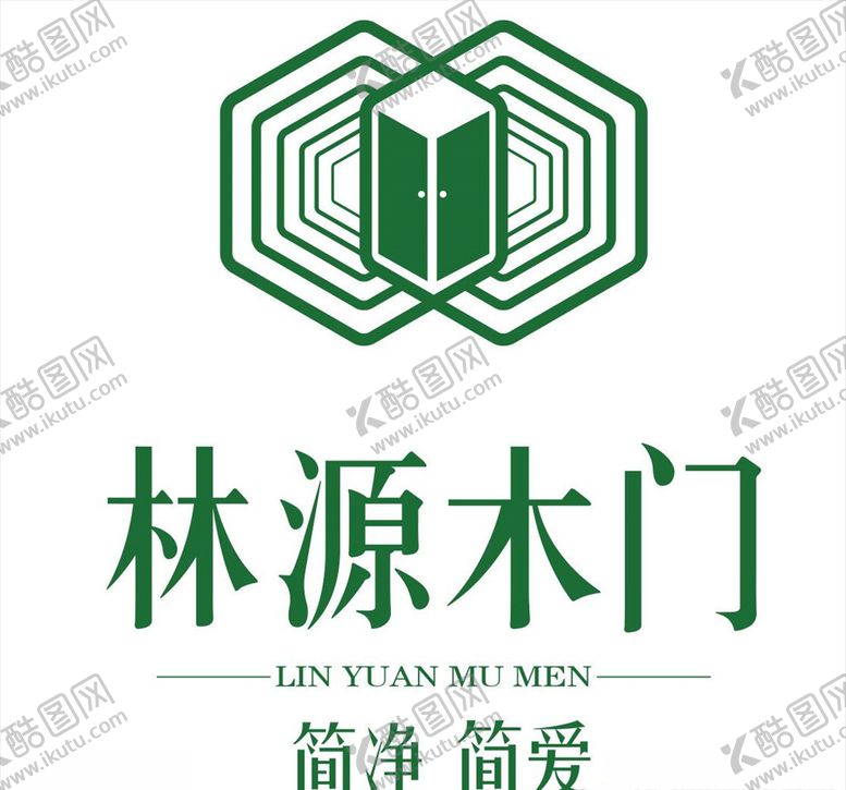 编号：72492510260905242011【酷图网】源文件下载-林源木门logo