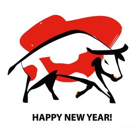 红色牛2021版式