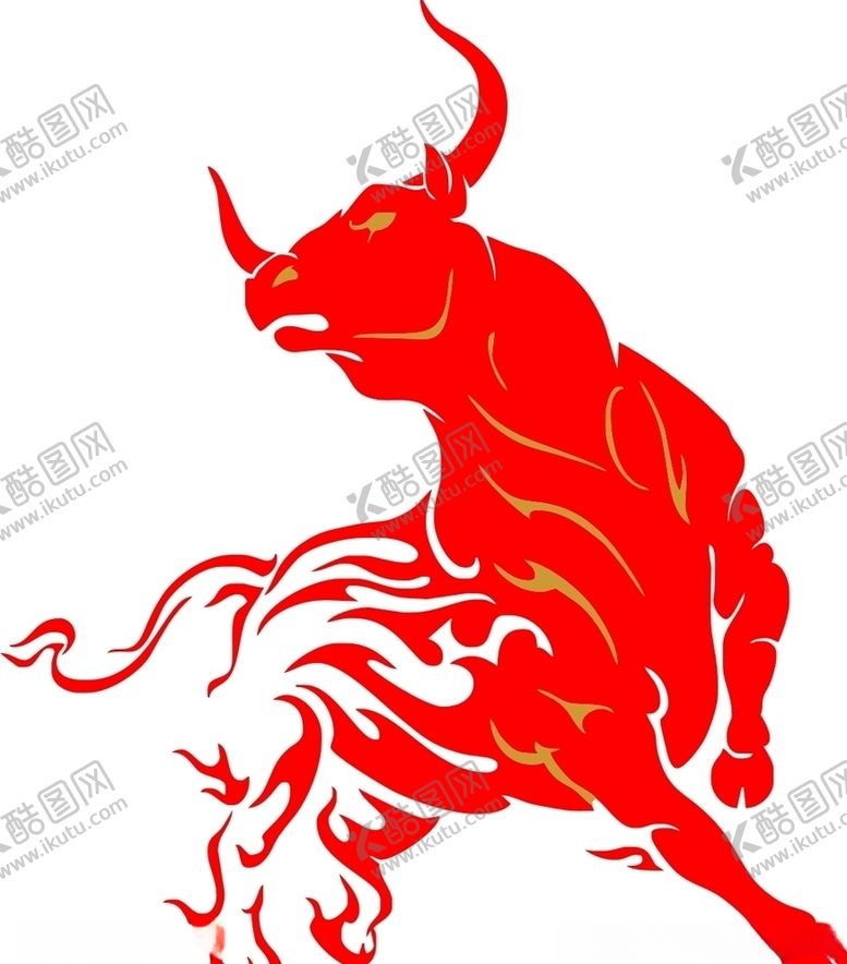 编号：62487509131654349146【酷图网】源文件下载-牛气冲天