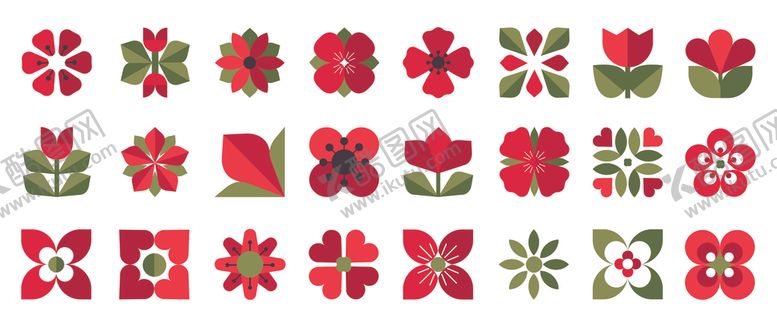 编号：56059304081343117730【酷图网】源文件下载-花卉图案