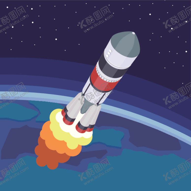 编号：51353610101702247379【酷图网】源文件下载-火箭图标