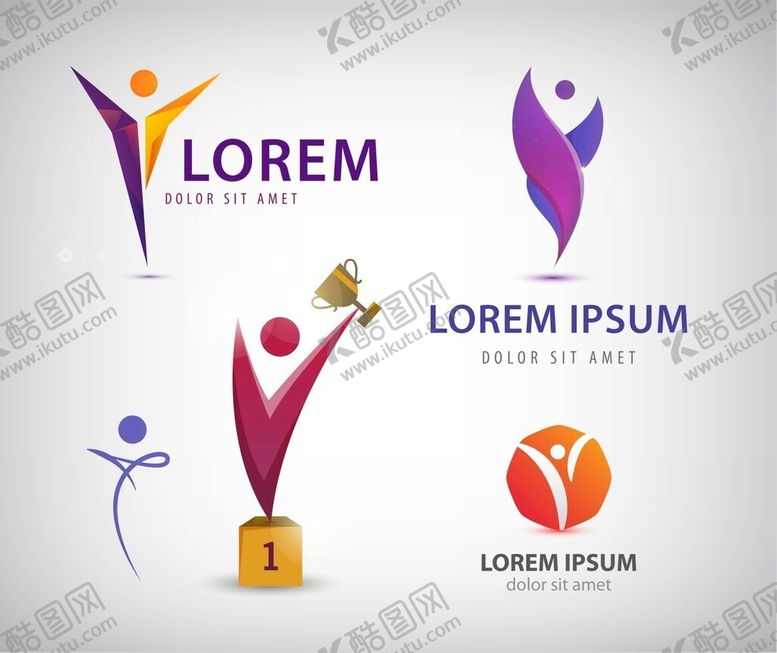 编号：55128909271732277293【酷图网】源文件下载-运动主题标志设计