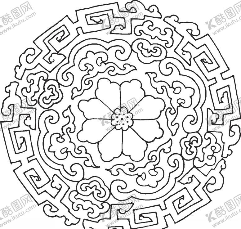 编号：21149009220004163861【酷图网】源文件下载-镂空花图案