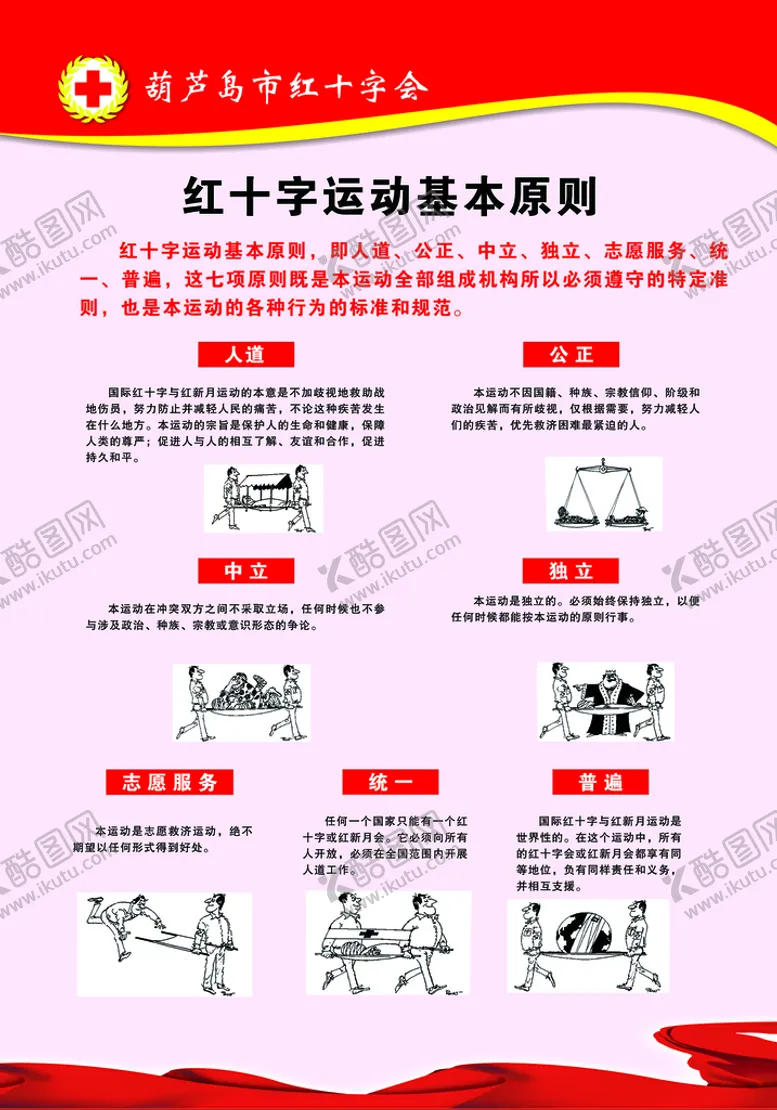 编号：83504109240618514267【酷图网】源文件下载-红十字会展板