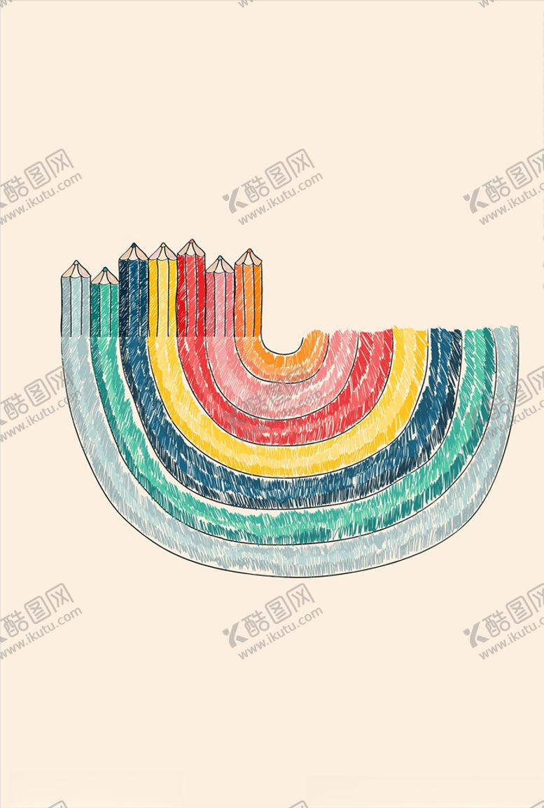 编号：96364410112349533942【酷图网】源文件下载-小清新涂鸦卡通插画