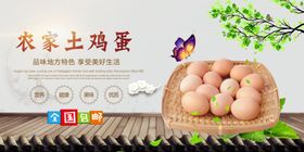 土鸡蛋海报