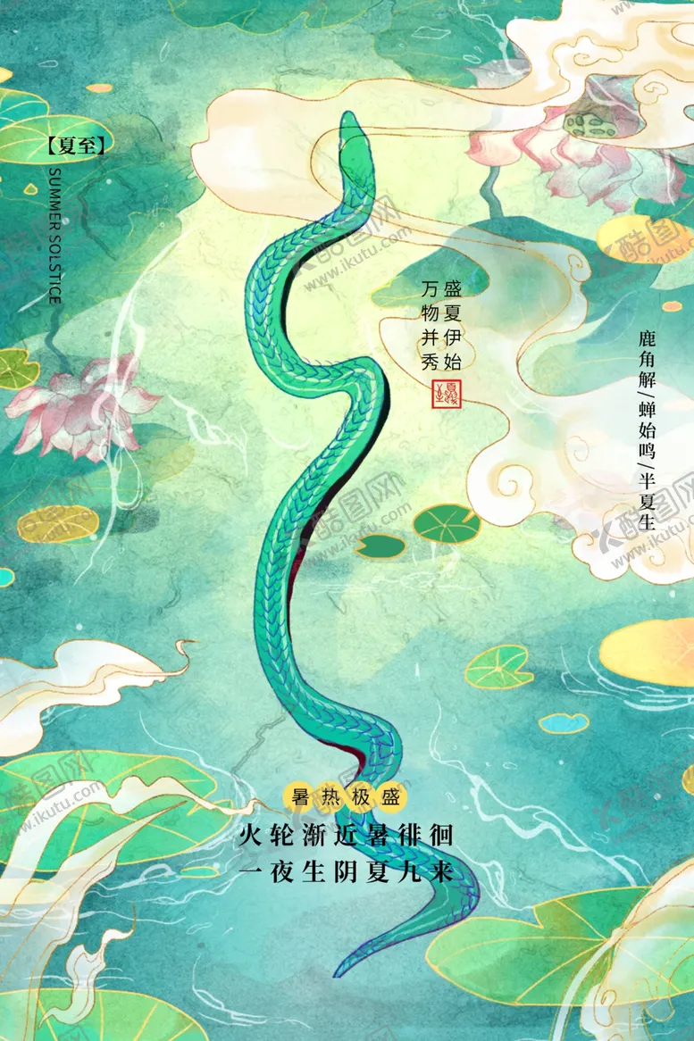 编号：80020502151750327753【酷图网】源文件下载-大暑宣传