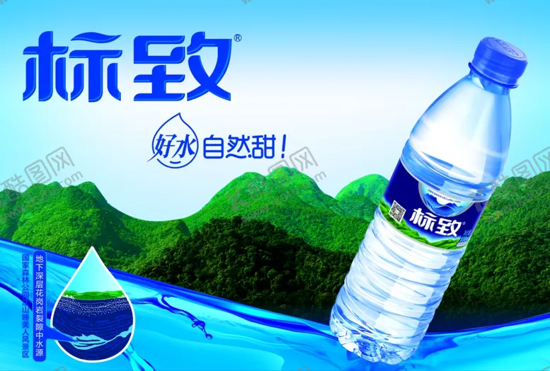 编号：76506206152301328174【酷图网】源文件下载-矿泉水海报