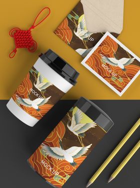 国潮品牌中国风文创样机