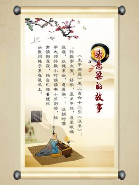 校园文化头悬梁