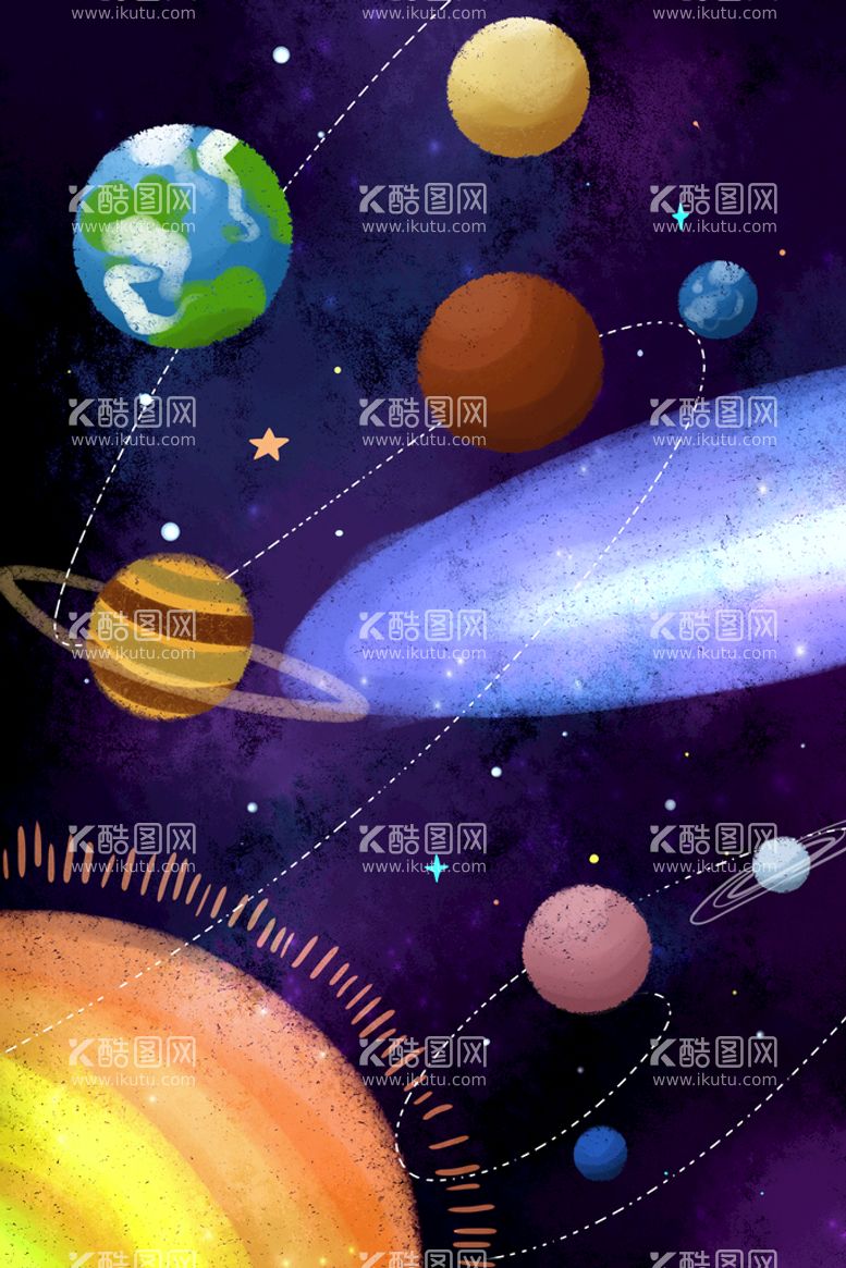 编号：74685910050943203829【酷图网】源文件下载-星空海报