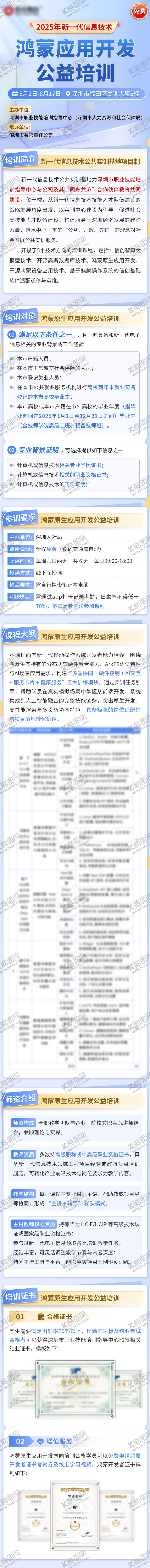 编号：70163209111600328580【酷图网】源文件下载-蓝色公益培训长图