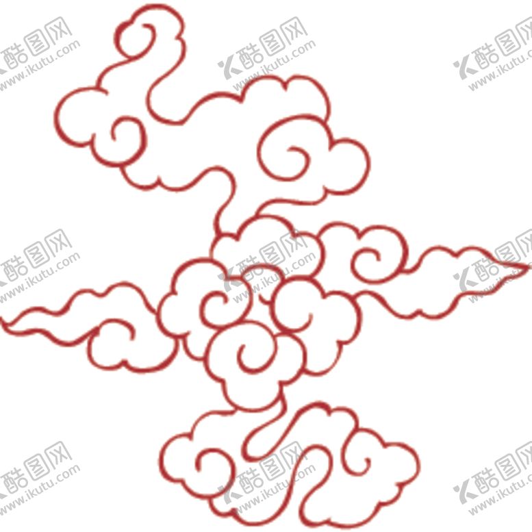 编号：60042805021725558059【酷图网】源文件下载-祥云矢量图