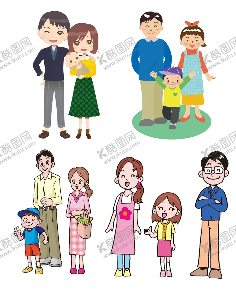编号：78521504071928123812【酷图网】源文件下载-父母与孩子