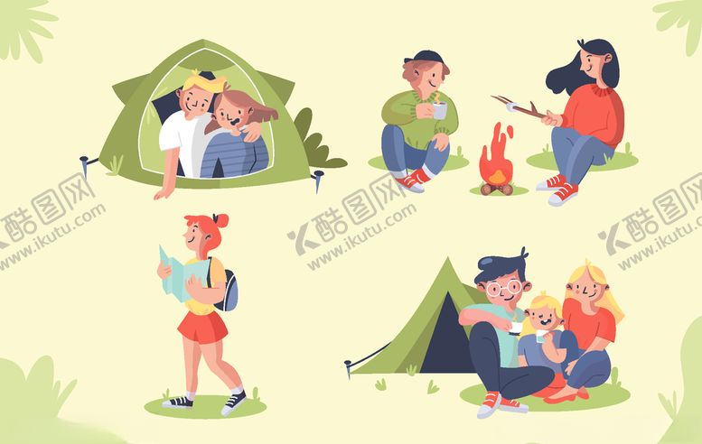 编号：26020209220859319560【酷图网】源文件下载-露营