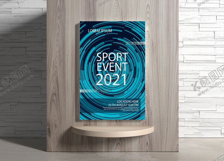 编号：18306810290136128824【酷图网】源文件下载-运动海报