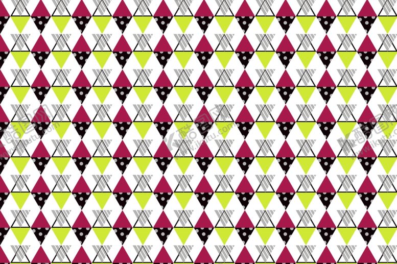 编号：32985410180709109952【酷图网】源文件下载-孟菲斯风格三角拼接底纹