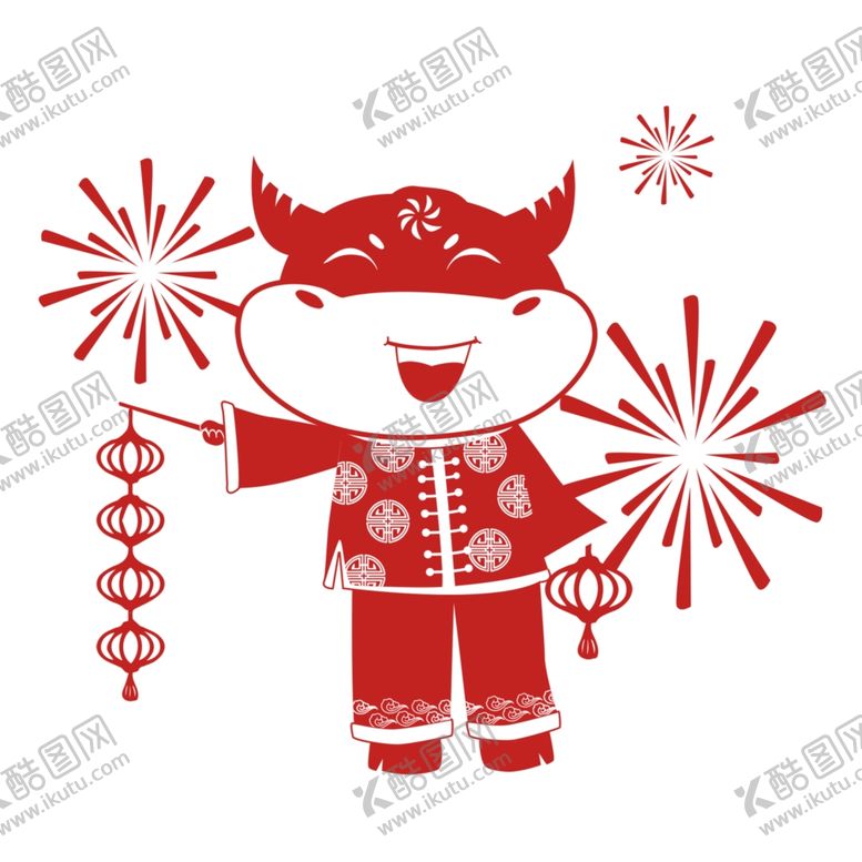 编号：36545206250904191297【酷图网】源文件下载-2021金牛送福牛年