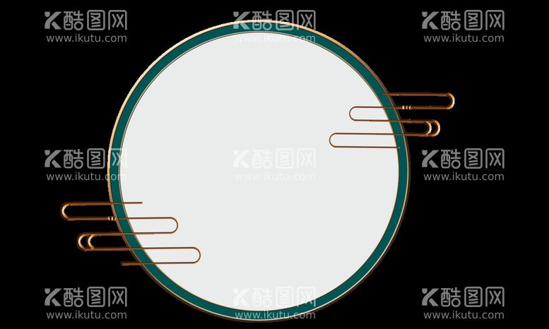 编号：29968611141945452332【酷图网】源文件下载-复古立体圆环