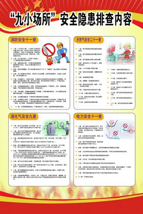 九小场所安全隐患排查内容