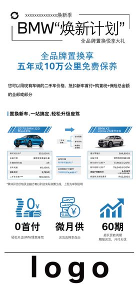 BMW宝马置换销售宣传图