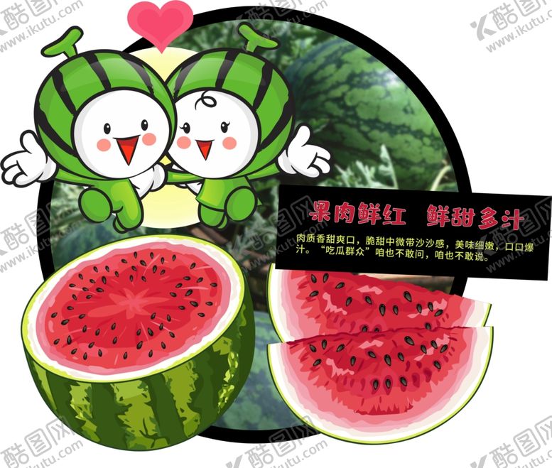 编号：45414110291803555426【酷图网】源文件下载-西瓜展板
