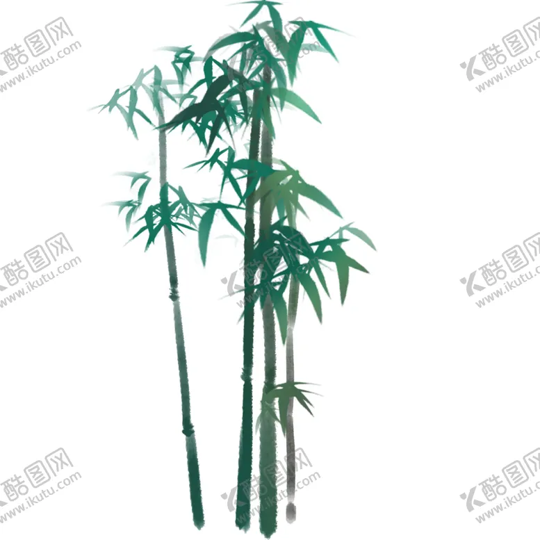 编号：95352004091859232031【酷图网】源文件下载-水墨竹子