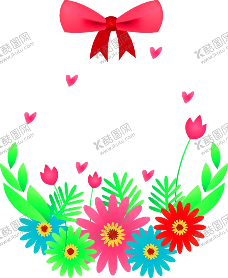 编号：96554810121422594300【酷图网】源文件下载-鲜花装饰