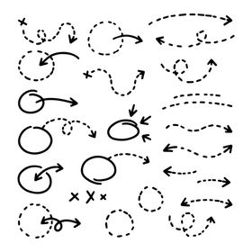 编号：34570109240900358507【酷图网】源文件下载-虚线描边文字