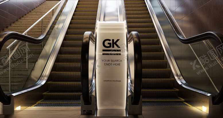 编号：86245509282020124417【酷图网】源文件下载-扶梯样机