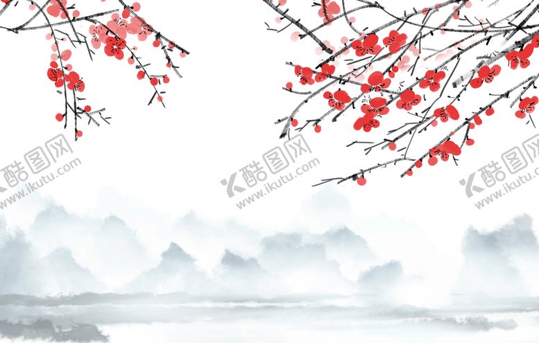 编号：79312010022216550126【酷图网】源文件下载-梅花
