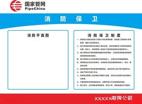 国家管网消防平面图及消防制度