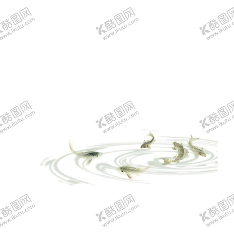 编号：81718105012259192173【酷图网】源文件下载-水墨墨迹鲤鱼