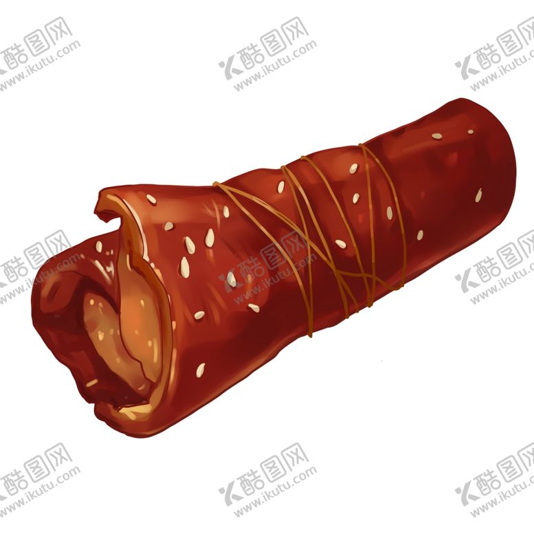 编号：82072002191301396682【酷图网】源文件下载-手绘猪皮卷