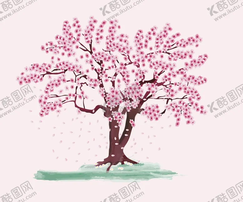 编号：70983409190357449084【酷图网】源文件下载-樱花树