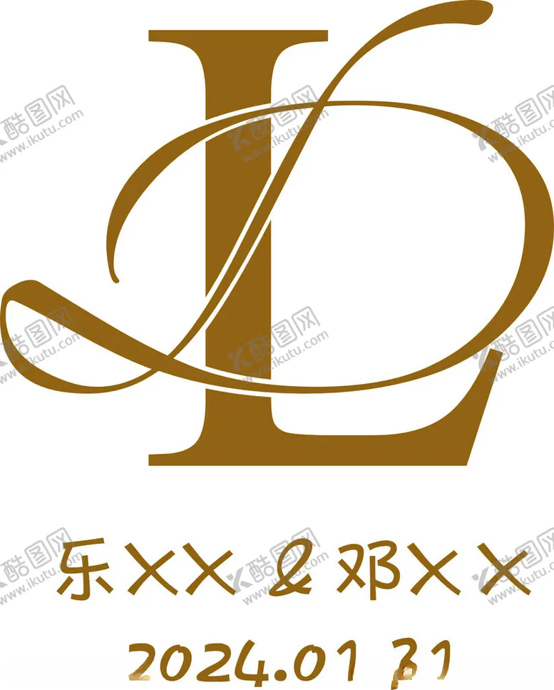 编号：71859211241154207276【酷图网】源文件下载-LD字母logo设计